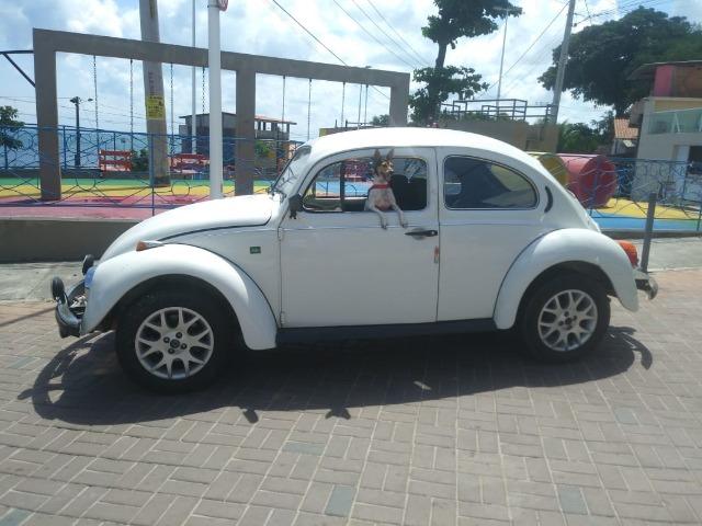 Fusca branco ano 85