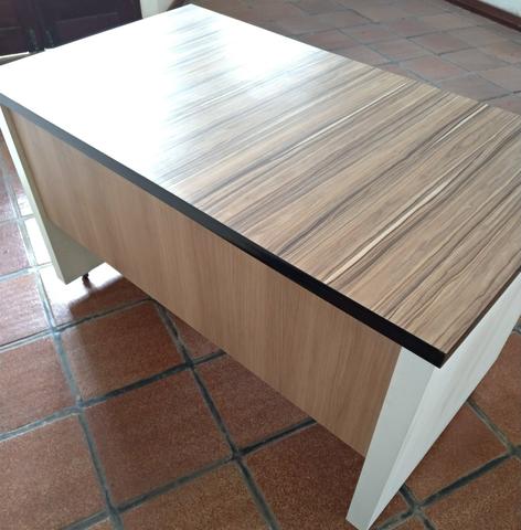 Mesa de Escritório MDF madeirado - Foto 3