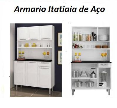 (Entrego e Monto) Lindo Armario Itatiaia em Aço Novo na Caixa Apenas 699,00