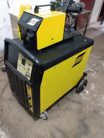 Máquina de solda MIG MAG origoMig 408 Esab revisada similar a Bambozzi tmc 400