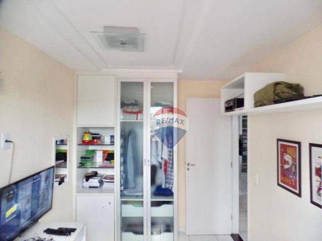 Apartamento com 3 dormitórios à venda, 97 m² por R$ 400.000,00 - Tirol - Natal/RN - Foto 13