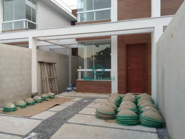 Casa com 3 dormitórios à venda, 115 m² por R$ 370.000 - Ouro Verde - Rio das Ostras/RJ - Foto 3