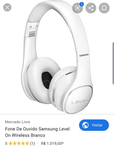 Fone de ouvido ORIGINAL SAMSUNG LEVEL ZERO