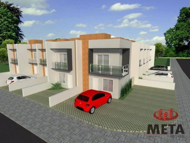 Sobrado com 2 dormitórios à venda, 68 m² por R$ 194.000,00 - Espinheiros - Joinville/SC - Foto 4