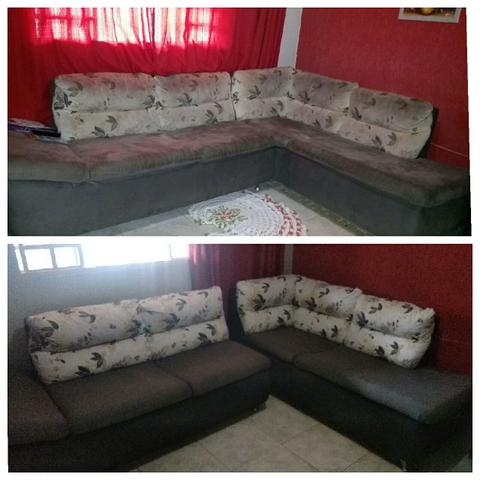 Impermeabilização e lavagem de sofa