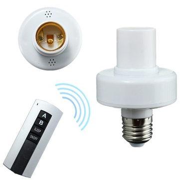 Bocal Para Lampada Com Controle Remoto