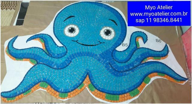 Polvo Mosaico Piscina, manutenção, fundo de piscina