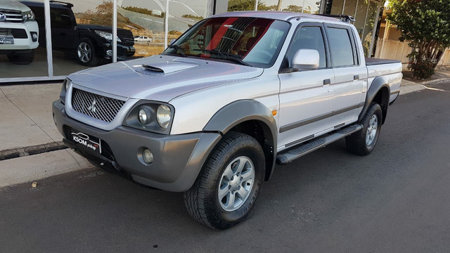 L200 2010 outdoor 2.5 diesel 4x4 completa prata - Foto 2