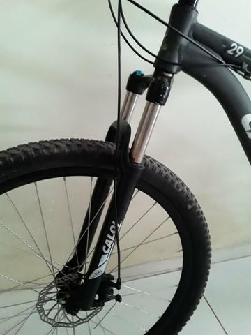 Vendo MTB Caloi Aro 29. Completa - Foto 6