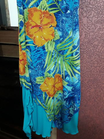 Vestido estampado de malha - Foto 3