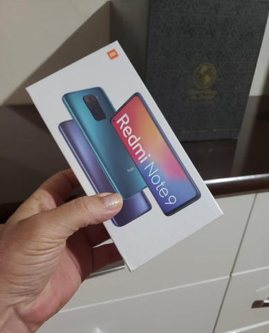 Redmi Note 9 - 128GB Cor Polar / Cx lacrada /////