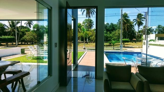 100 meses para pagar -Casa 3 suítes, piscina, cond. c/ portaria de acesso praia Paripueira - Foto 4