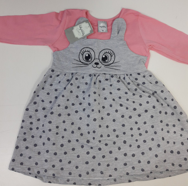 Vestido manga longa 1 ao 3 - Foto 2