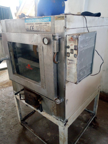 Vendo ou troco forno turbo a lenha de padaria