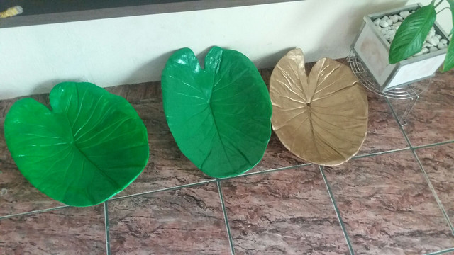 Fruteiras e vasos de plantas artesanal