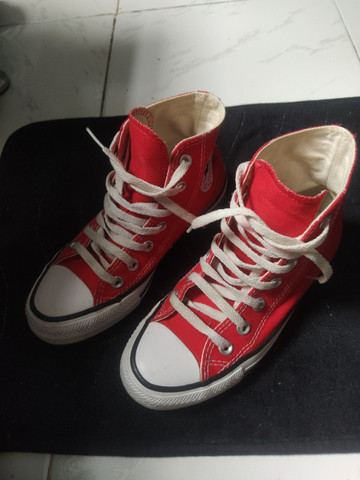 all star cano alto vermelho 33