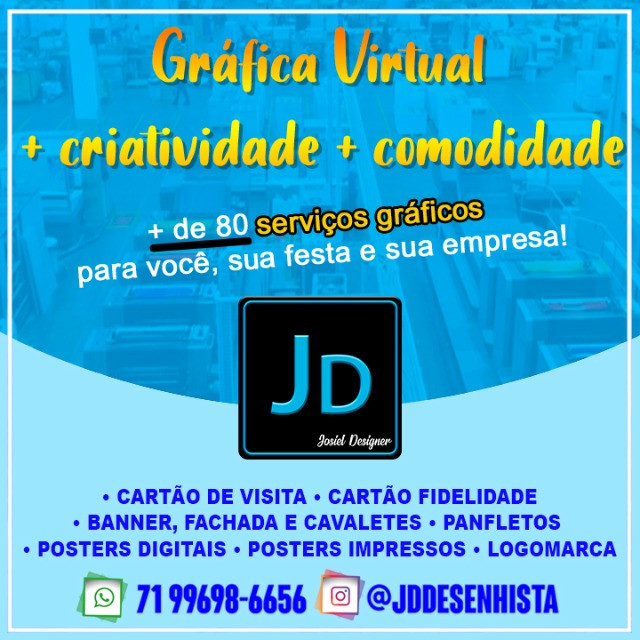 Gráfica Virtual! A melhor - JD Gráfica