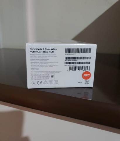Redmi Note 9 - 128GB Cor Polar / Cx lacrada ///// - Foto 4