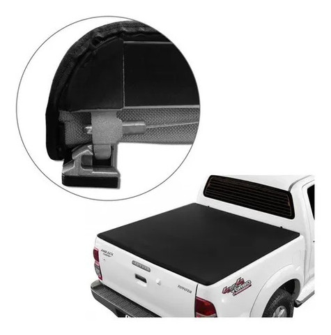 Capota Marítima Hilux 2011 à 2013 Cd Alumínio Flash Force