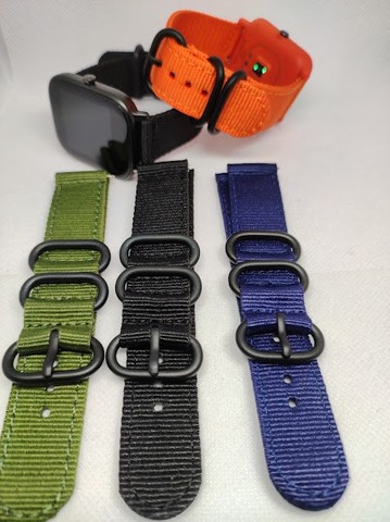 Pulseira nylon (lona) 20mm para Smartwatches e relógios diversos (unidade) - Foto 4
