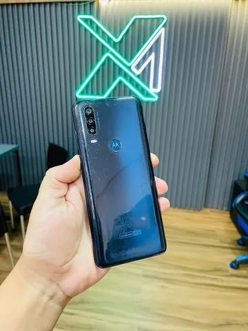 Moto one action 128 gb + garantia / parcelo em até 18x 