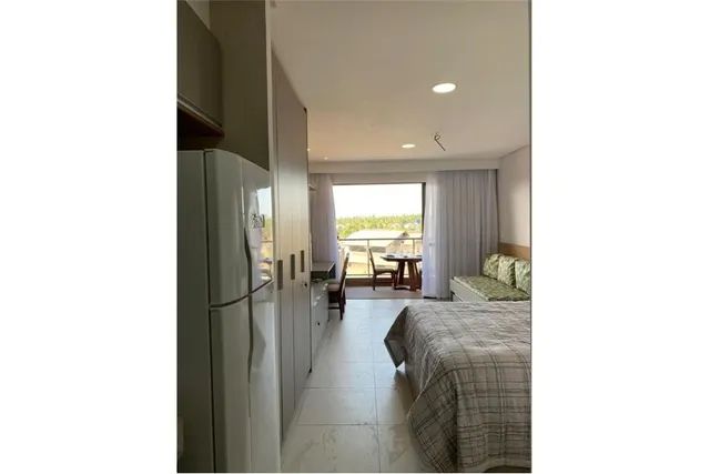 Flat completo com Tv's, ar condicionado, itens de cozinha e muito conforto.- Localizado ao