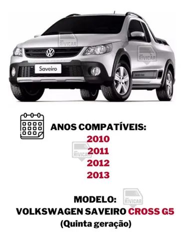 Sobre Grade Cromada Para Saveiro Cross 2011 2012 2013 2014 2015