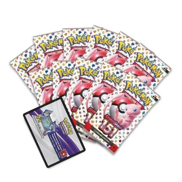 Box 18 Boosters Cards Cartas Pokémon Coleção Especial Escarlate e