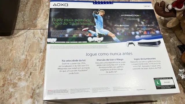 Playstation 5 825gb Disco + Bundle Ea Sports Fc 24 Midia Física