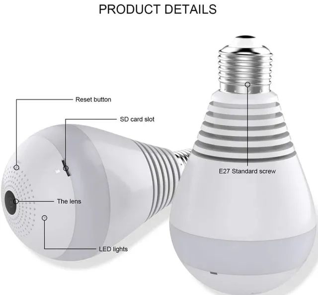 Câmera lâmpada64308651574913123