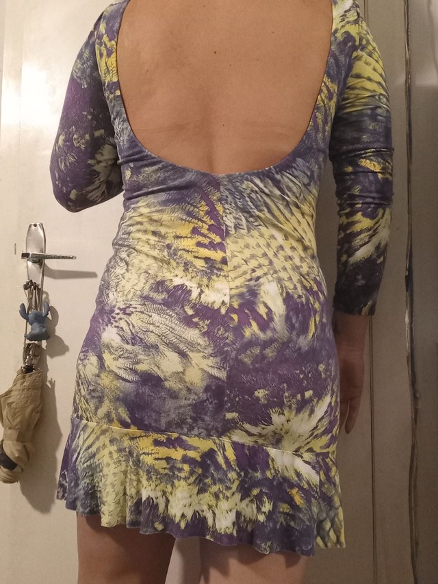 Vestido estampado M - Foto 4