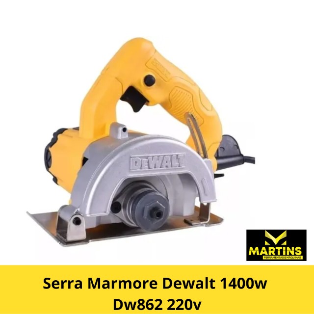 Serra Marmore Dewalt 1400w Dw862 220v