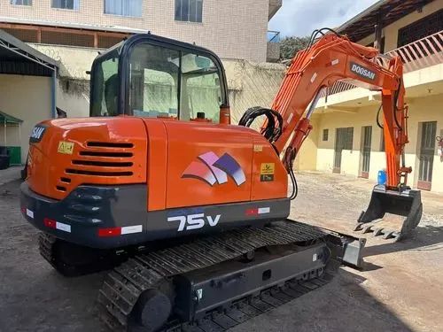 Miniescavadeira Doosan 75V 2014 8Ton. - Foto 3