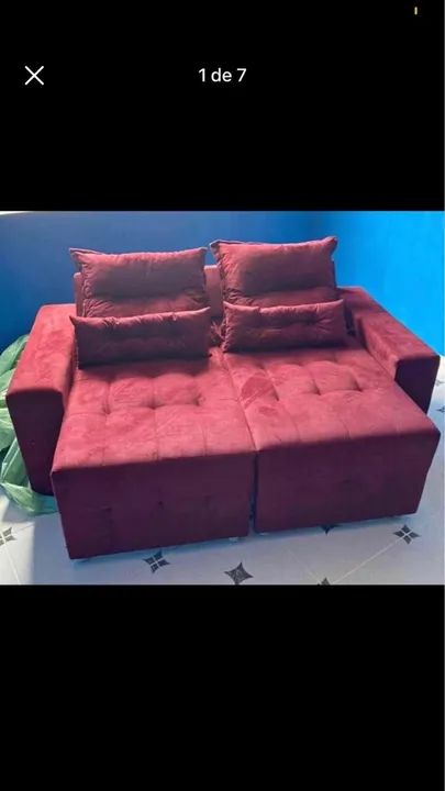 PROMOÇÃO SOFÁ RETRATIL 2 LUGARES - Foto 3