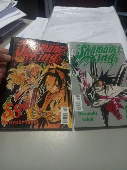 Mangá Shaman King Volumes 58, 59, 60, 61, 62 e 63 - Foto 4