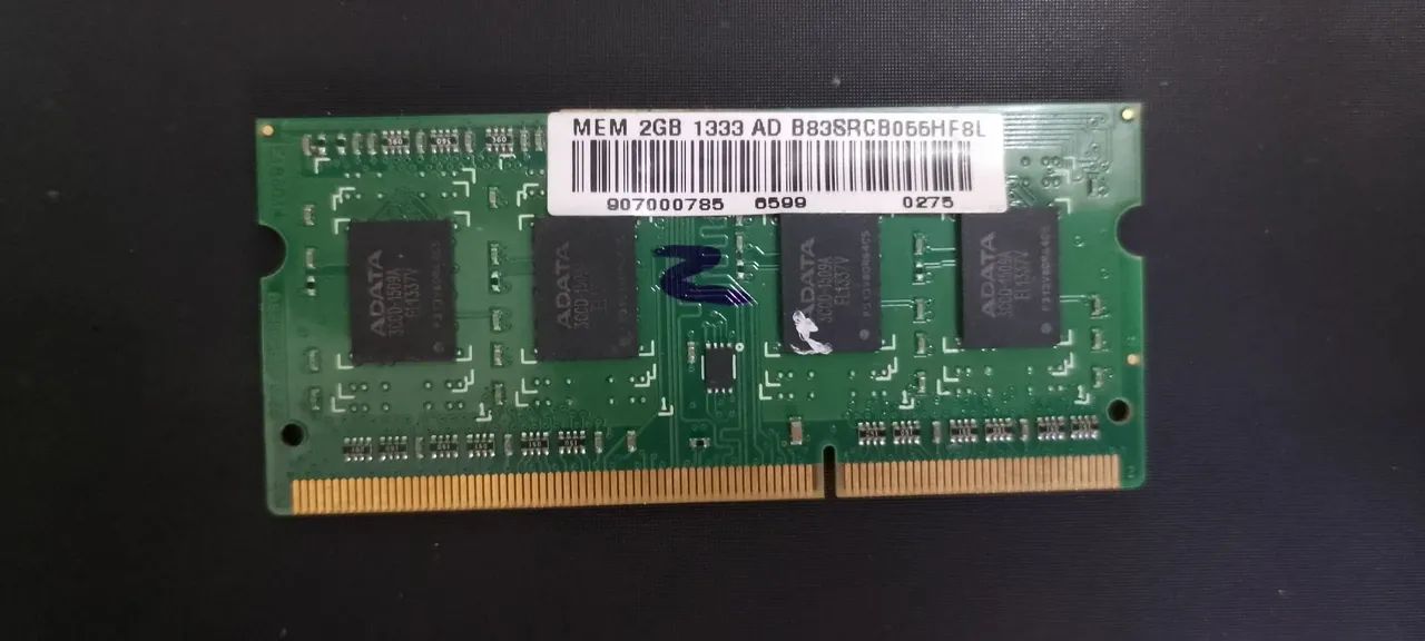 Memória Ram 2gb 1333 MHz ADATA para notebook - Foto 2