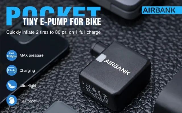 Mini Compressor Bomba De Ar Airbank - Foto 3