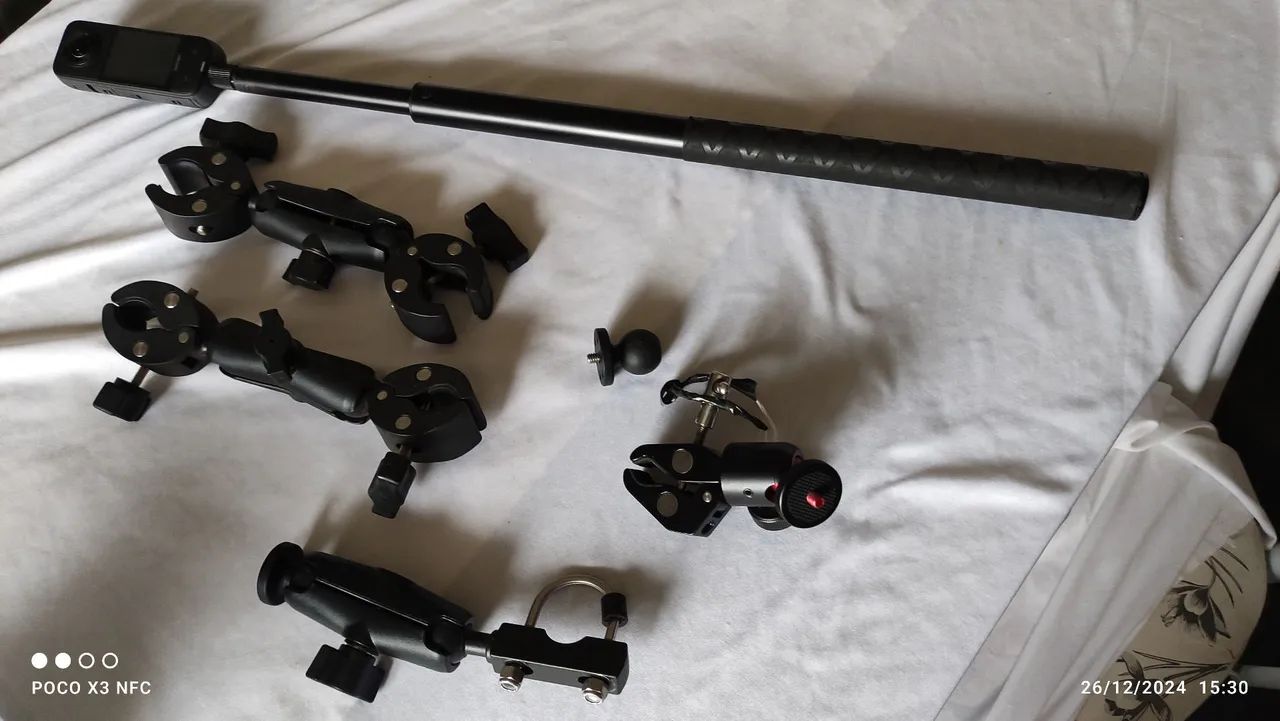 Trip 1.60 com com acessórios insta 360