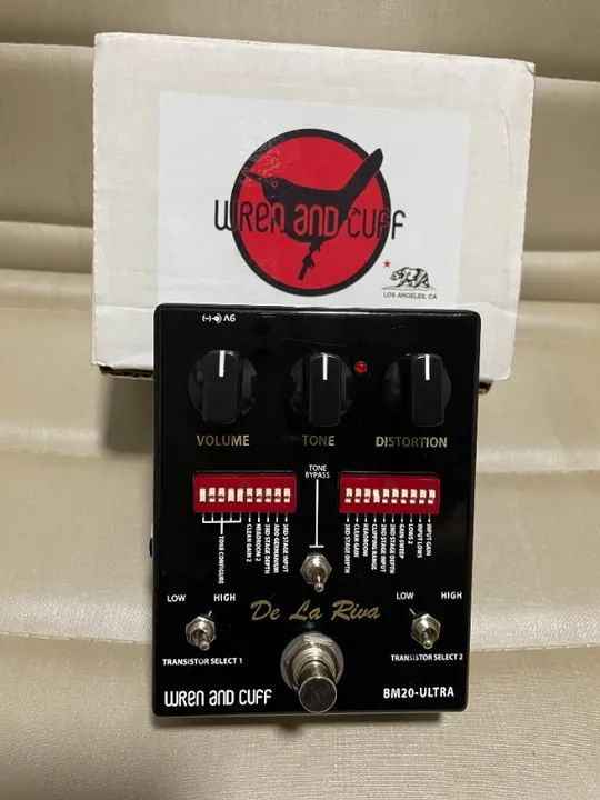 Pedal Wren And Cuff De La Riva Bm20-Ultra - Super Conservado - Raridade - Único anunciado 