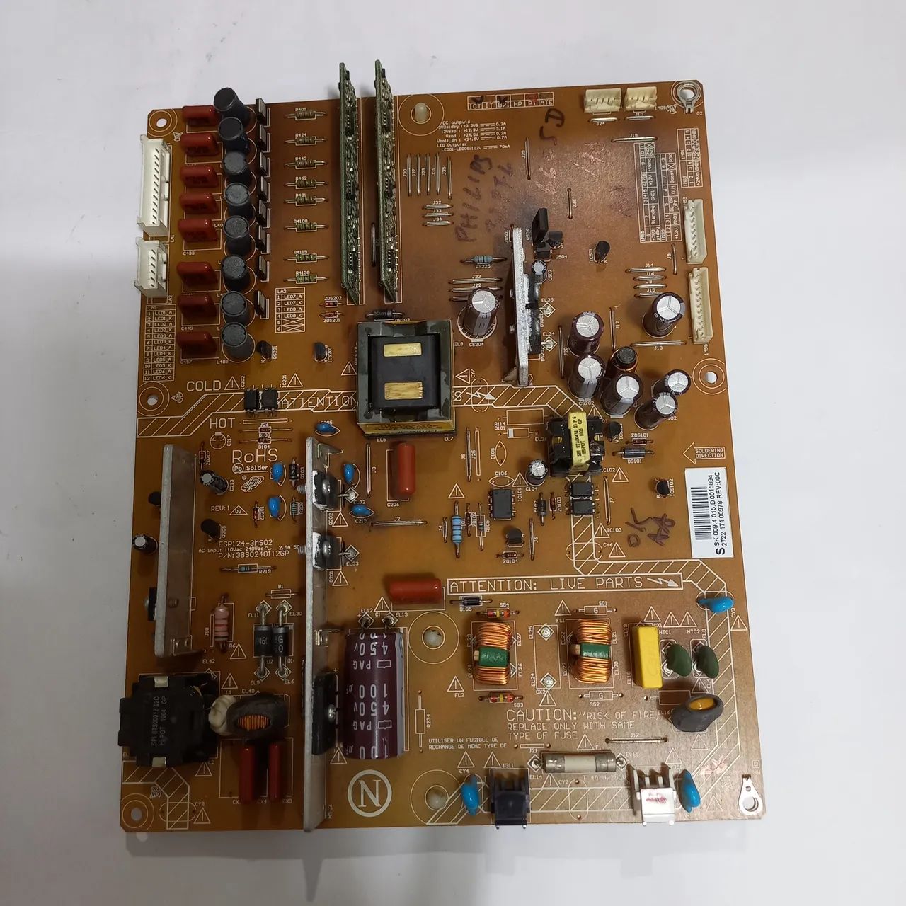 Placa da fonte philips 32pfl6605d/78