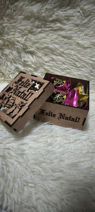 Caixa de Natal Pequena personalizada  - Foto 4