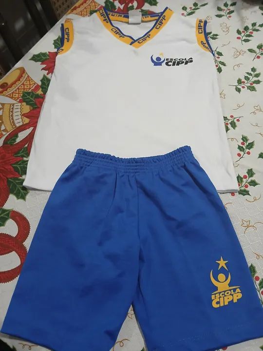 Uniforme escolar CIPP - Tamanho P