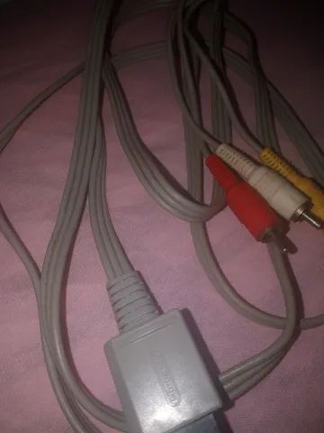 CABO DE AUDIO E VIDEO ORIGINAL NINTENDO WII E WII U  - Foto 4