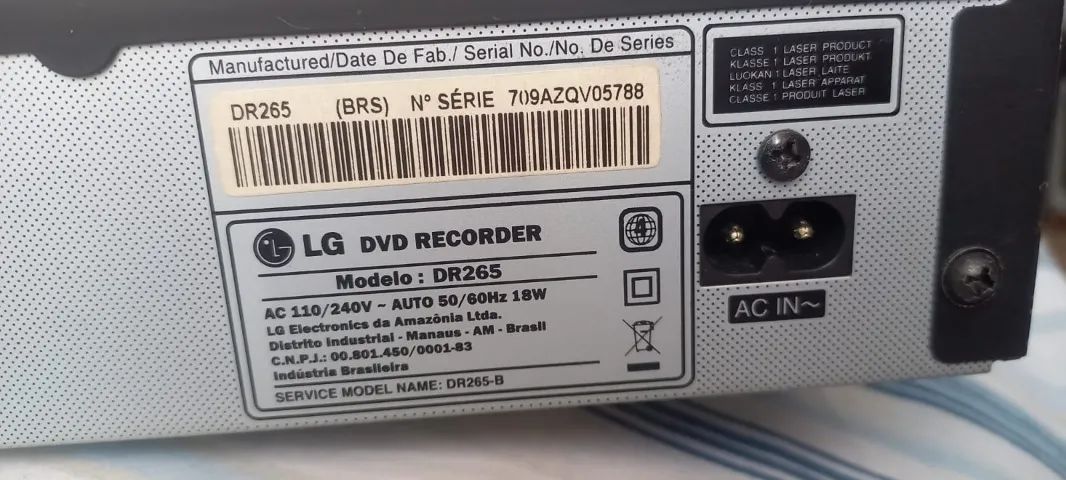 Gravador Dvd LG modelo DR265 - Foto 3