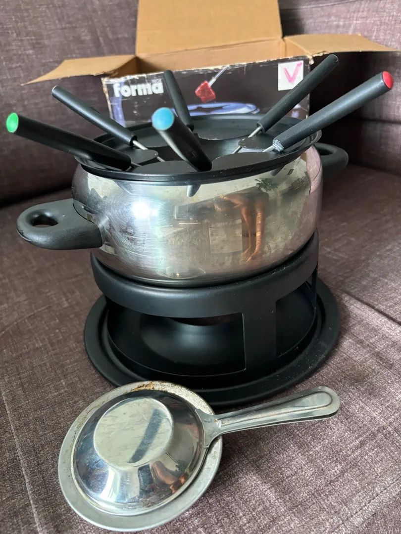 Aparelho para fondue de inox