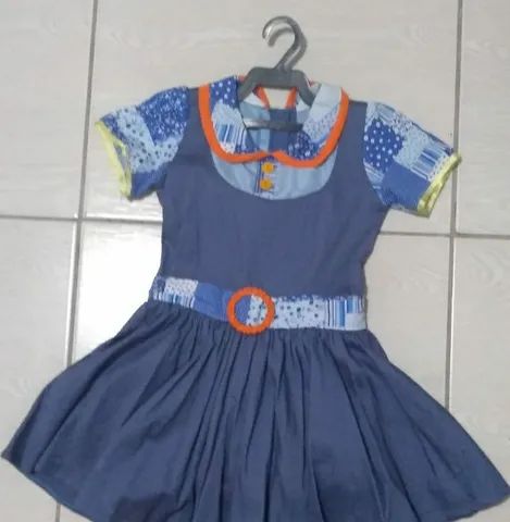 Vestido Chiquititas, Vestido Princesa Sofia e Coroa