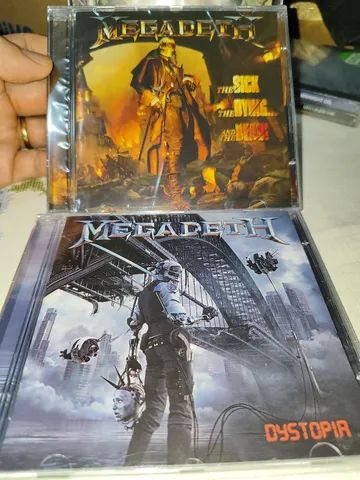 2 CDs Megadeth Novos 