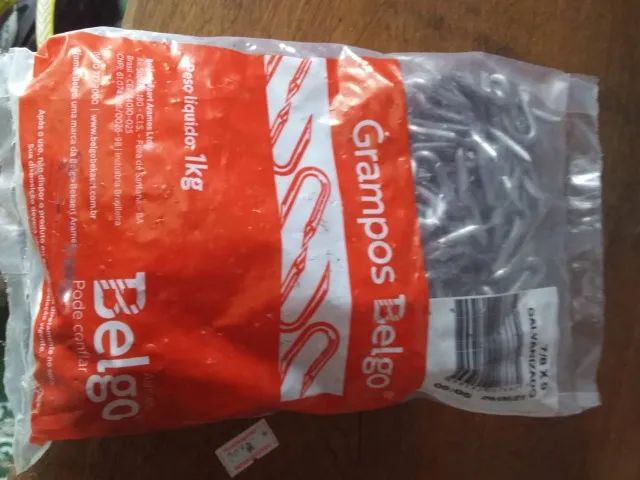 Grampo para cerca 7/8x9 Belgo - Foto 2