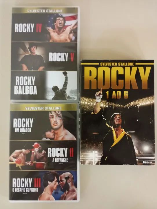 Rocky - box com DVDs originais  - Foto 2