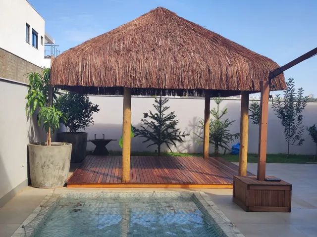 Quiosque de Palha Piaçava e Deck - Foto 5